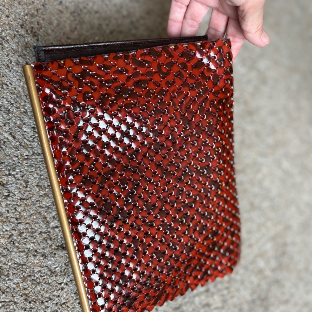 Vintage Whiting & Davis mesh clutch - Picture 4 of 13